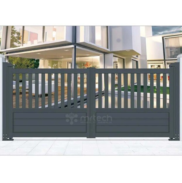 Aluminium Double Swing Gates Mr Tech