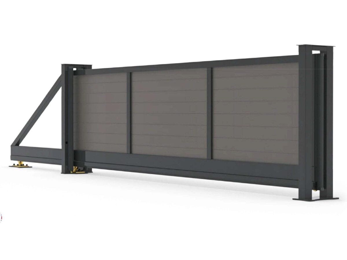 Aluminum Cantilever Gate MrTech