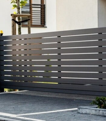 Safety Mild Steel Sliding Gate 004