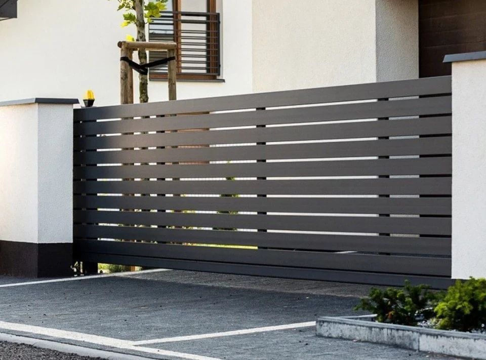 Safety Mild Steel Sliding Gate 004