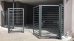 Iron Track Bi-Folding Swing Gate