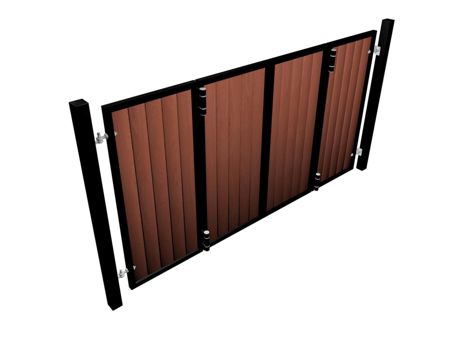 MS Trackless Bi Folding Gates