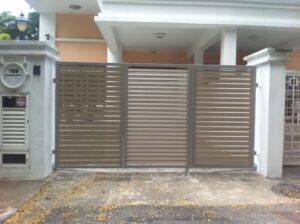 Mild Steel Track Bi-Folding Swing Gate