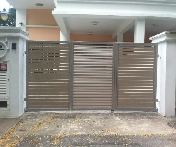 Mild Steel Track Bi-Folding Swing Gate