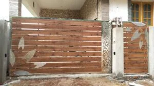 stainless steel sliding gate