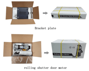 AC Rolling Shutter Motor MRTRS-1000-1P SIDE Bracket Optional Accessories