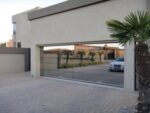 Aluminum Sectional Mirror Glass Garage Door