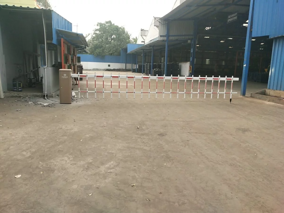 Automatic DC Fence Boom Barrier Gate MR-BB6D