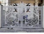 CNC Laser Cut Metal Gates 067