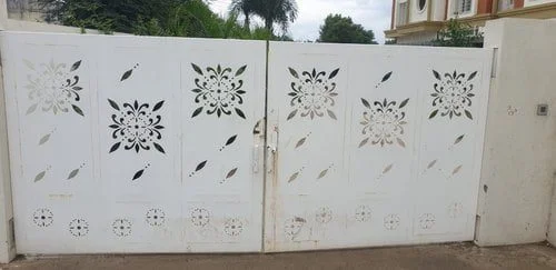 CNC Laser Cut Metal Gates 067