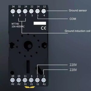 Dual Channel Ground Sensors Vehicle Loop Detector MR-VLDS2