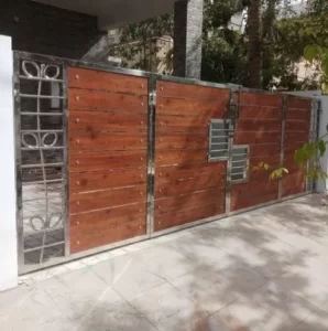 Folding Stainless Steel Swing Gate 027