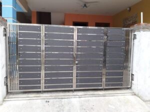 Folding Stainless Steel Swing Gate 027