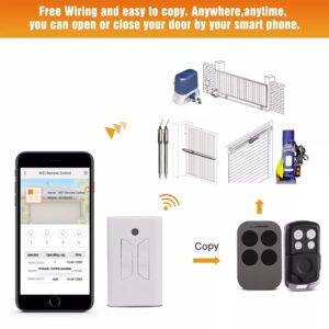 Gate and Door Operator WIFI Remote Control Device MR-GDOWC524