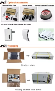 MRTRS-300 AC Rolling Shutter Motor