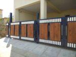 Mild Steel Gates With HPL Sheet