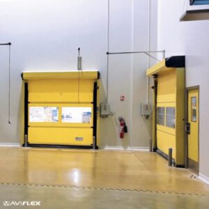 PVC High Speed Fast Industrial Roll Up Shutter Door