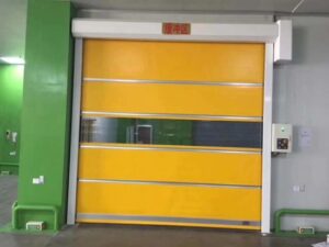 PVC High Speed Fast Industrial Roll Up Shutter Door