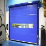 PVC High Speed Fast Industrial Roll Up Shutter Door