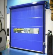 PVC High Speed Fast Industrial Roll Up Shutter Door