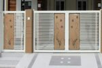 Residential Swing Gates With Laser Designs 037