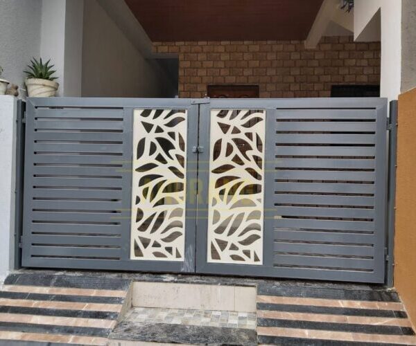 Residential Swing Gates With Laser Designs 037