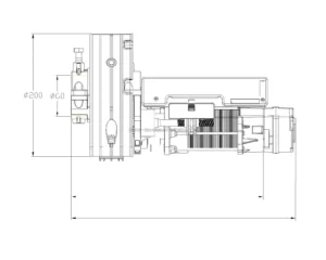 Shutter Center Motors MRTRS-260