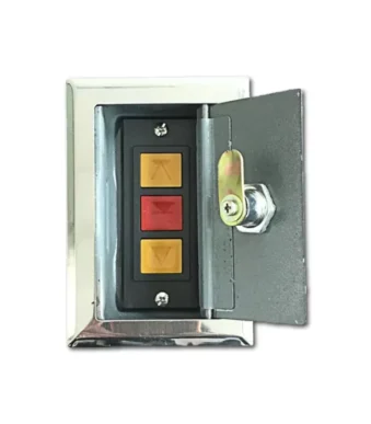 Rolling Shutter Door Motor Push Button With Key Lock Box