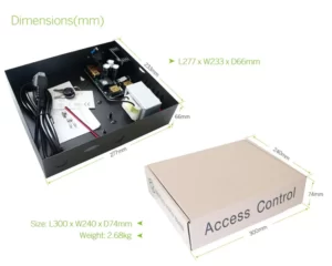 TCPIP Network Access Control Board Power Supply MR-PSB240