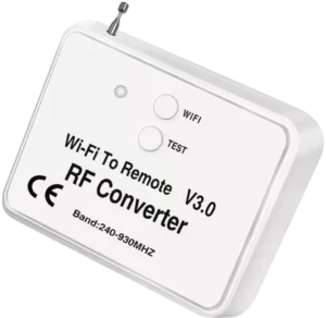 Wifi To RF Bluetooth Remote Control 300-868Mhz