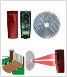 Wireless Infrared Reflective Photoelectric Gate and Door