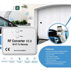 Wireless WIFI to remote RF converter