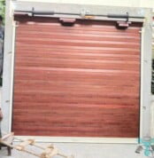 Wood Grains Rolling Shutters