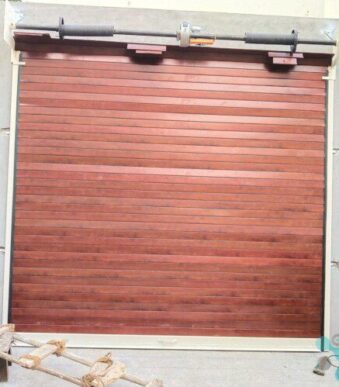 Wood Grains Rolling Shutters