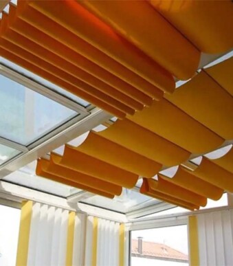 High Quality Motorized Skylight Blinds