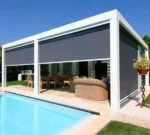 Modern Outdoor Louvered Roof Aluminium Pergola