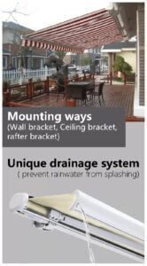 Modern Retractable Awning