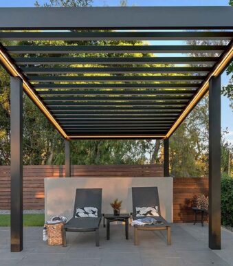 Outdoor Arches Bioclimatic Pergola