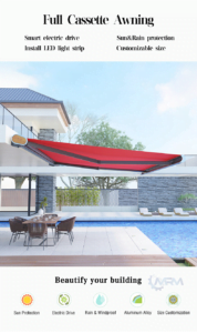 Retractable Awnings Technical Specifications