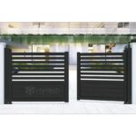 Aluminium Double Gates