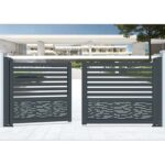 Aluminium Double Gates