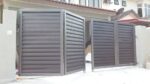 Aluminium Track Bi Folding Swing Gates