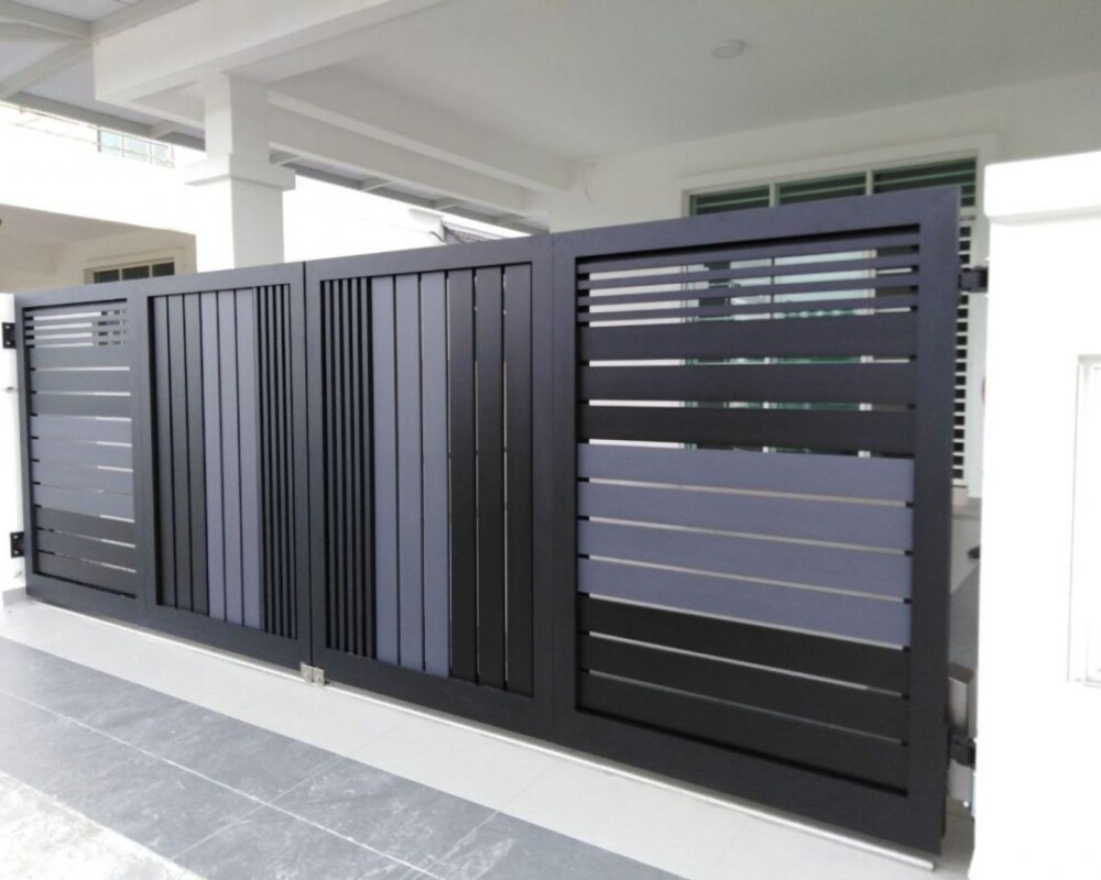 Best Modern Aluminium Sliding Gate Design 2023 Main Entrance