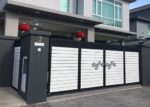 Aluminium Trackless Bi Folding Swing Gates