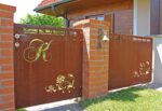 Corten Steel Gates MR-CSG35