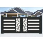 Modern Aluminum Swinging Gate Designs