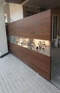 Motorized Steel Sliding Gate