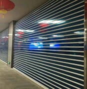 Clear Roller Shutter Doors