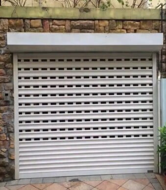 Grill Rolling Shutter Design for Residential Building