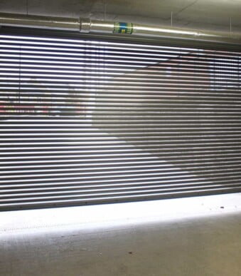 Rolling Shutter Perforated